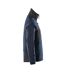 Mens Advanced Knitted Full Zip Jacket Dark Navy Black Mascot-4