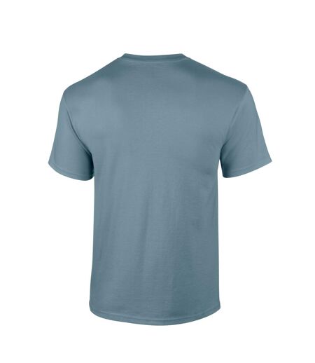 T-shirt Adulte Bleu De Gris Gildan