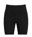 Pantacourt Motif/style Uni Femme Noir Miso-3
