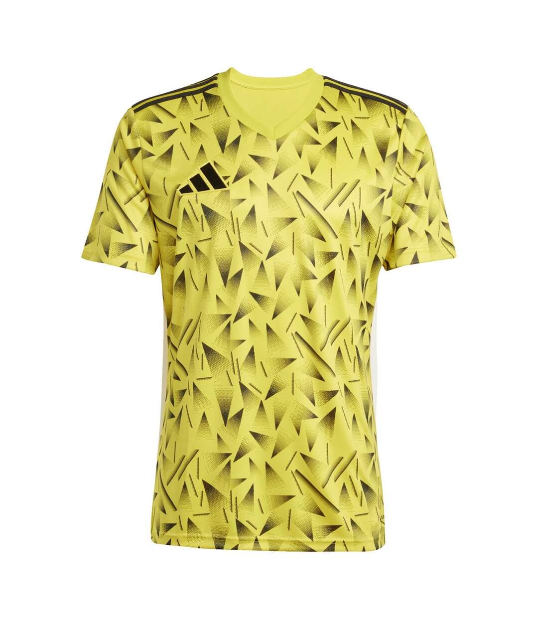 T-shirt Style Motif Géométrique Team Icon Homme Jaune Adidas-2