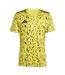 T-shirt Style Motif Géométrique Team Icon Homme Jaune Adidas-2