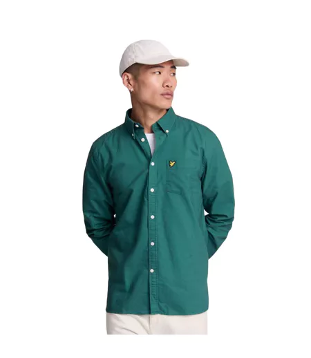 Chemise Unie Homme Vert Lyle & Scott