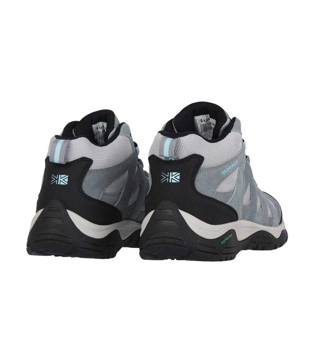 Womens/ladies Summit Ortholite Walking Boots Blue Karrimor-2