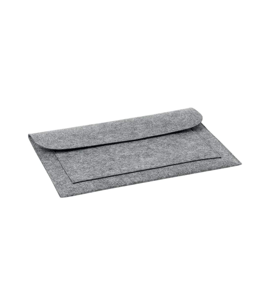 Pouchlo 15 felt laptop sleeve one size grey MidOcean-1