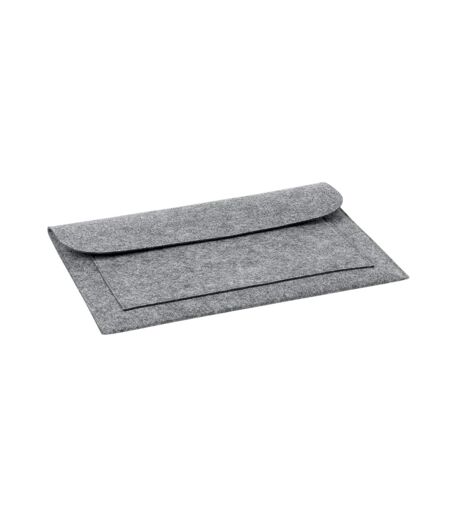 Pouchlo 15 felt laptop sleeve one size grey MidOcean