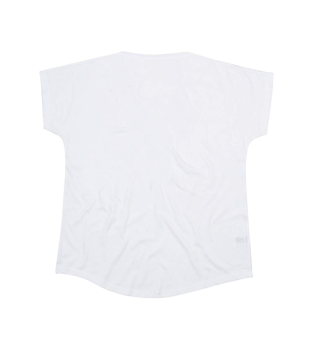 Womens/ladies Loose Fit T-shirt White Mantis-3