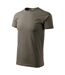 T-shirt Basic Homme Kaki Adler-3