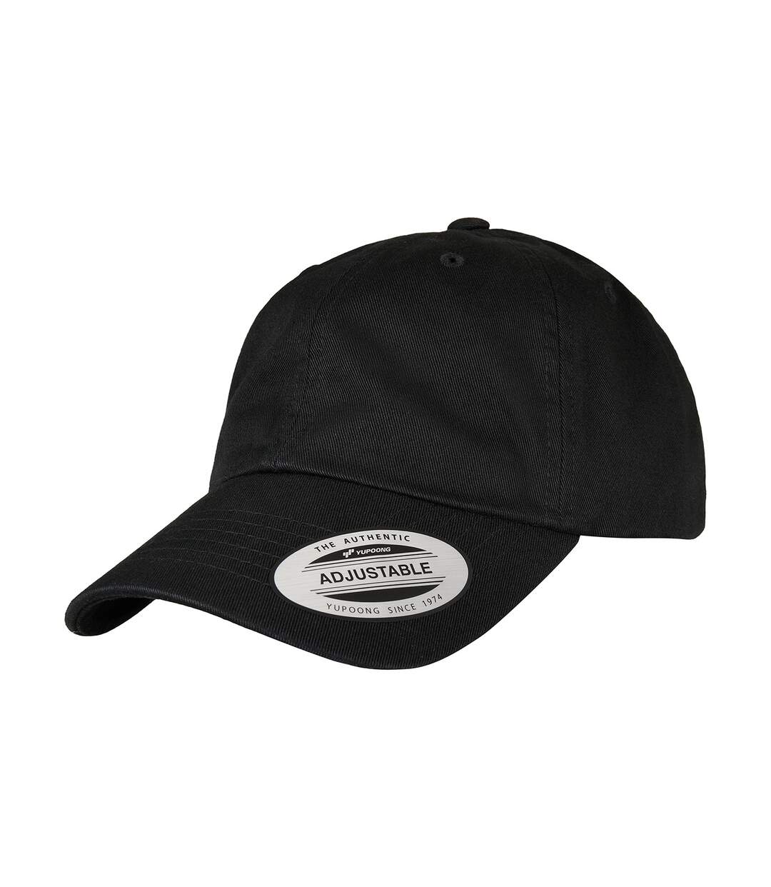 Unisex adult ecowash dad cap black Flexfit-1