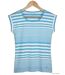 MAYFLOWER DARLING1 - Tee-shirt rayé bleu : le confort stretch absolu-2
