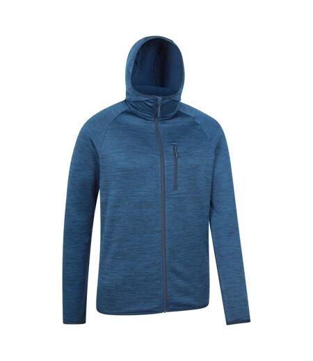 Mens Marker Active Hoodie Dark Blue Mountain Warehouse