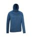 Mens Marker Active Hoodie Dark Blue Mountain Warehouse-3