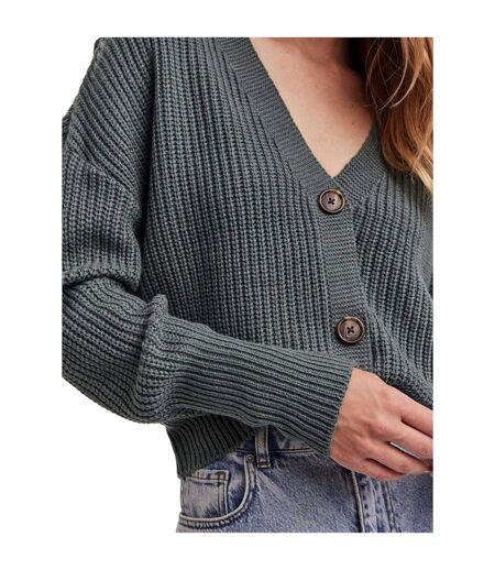 Cardigan Femme Vert De Gris Vero Moda