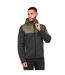 Mens menworth full zip jacket khaki Duck and Cover