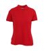 Absolute Apparel Womens/Ladies Diva Polo (Red) - UTAB106