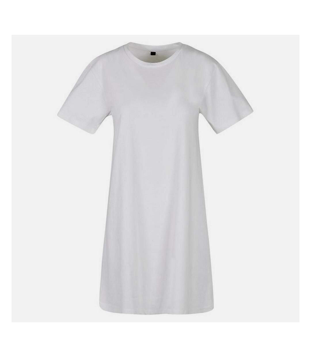 Robe t-shirt femme blanc Build Your Brand