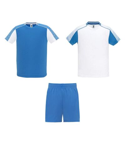 Unisex Adult Juve Sports Sports Set White Royal Blue Roly