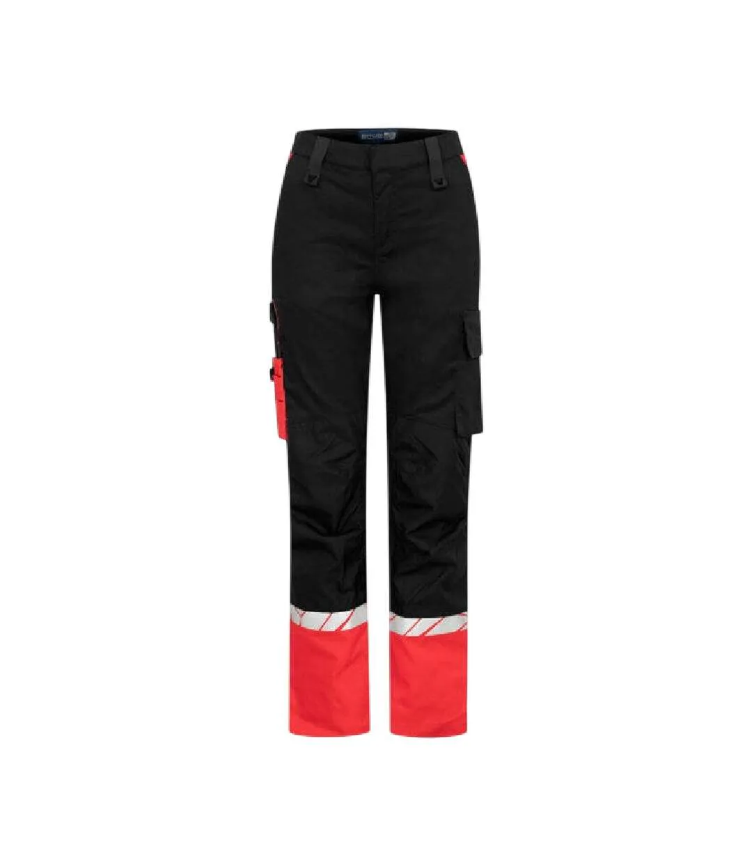 Pantalon De Travail Progression Femme Noir Rouge Projob-1