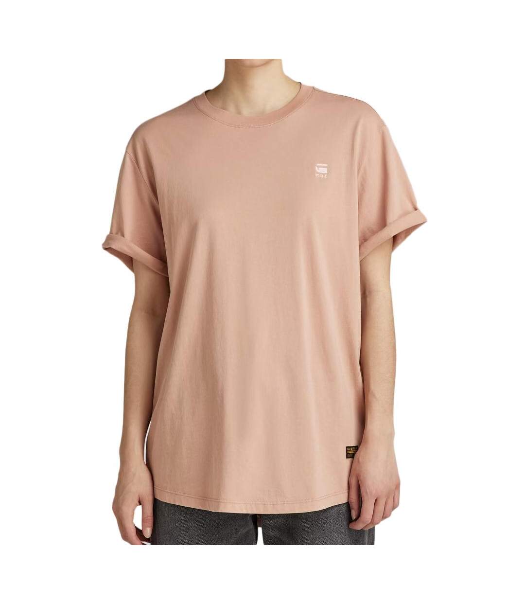 T-shirt Vieux Rose Femme G-Star Raw D16902 - M