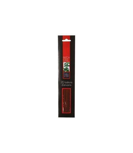 Lot de 20 Bâtons d'Encens 25cm Patchouli