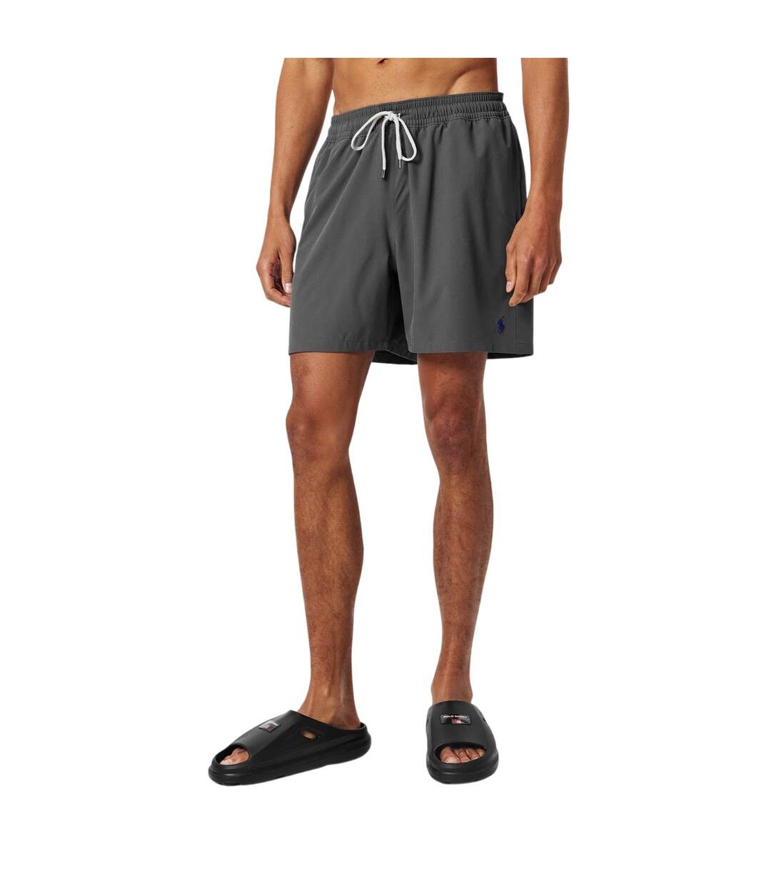 Mens Traveller Swim Shorts Grey Ralph Lauren-3