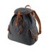 Quadra Vintage Canvas Backpack - 18 Liters (Vintage Black) (One Size) - UTBC766