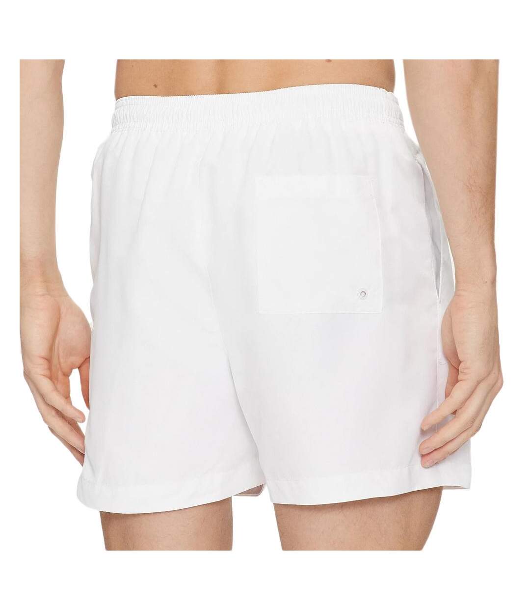 Short de bain Blanc Homme Calvin Klein Drawstring 2PV - M