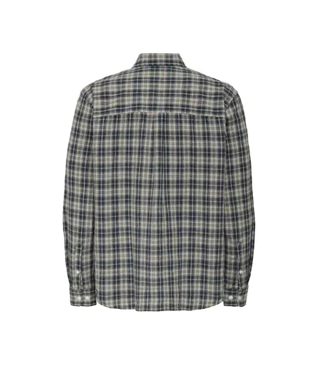 Chemise bleu/gris homme only & sons rafael