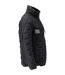 Mens Customised Quilted Jacket Black Mascot-4