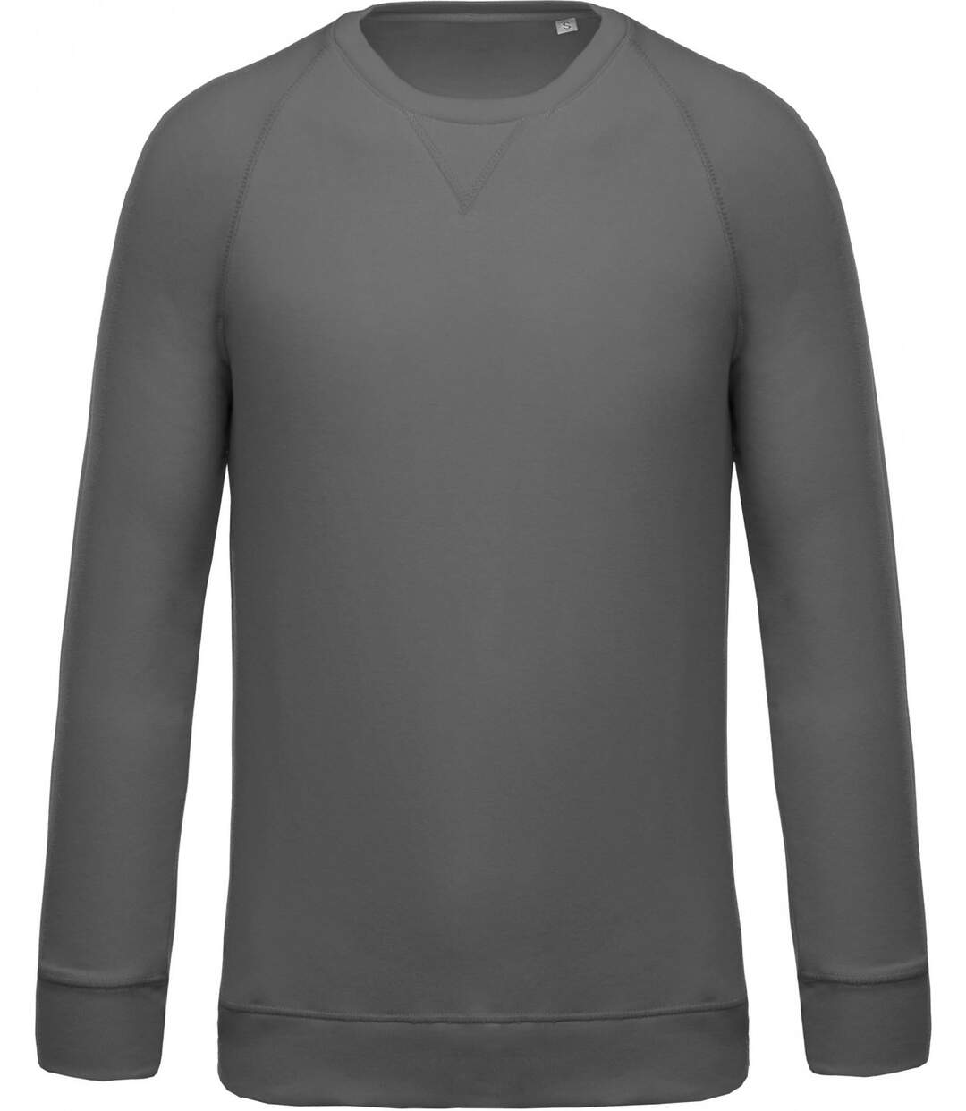 Sweat shirt coton bio - Homme - K480 - gris foncé