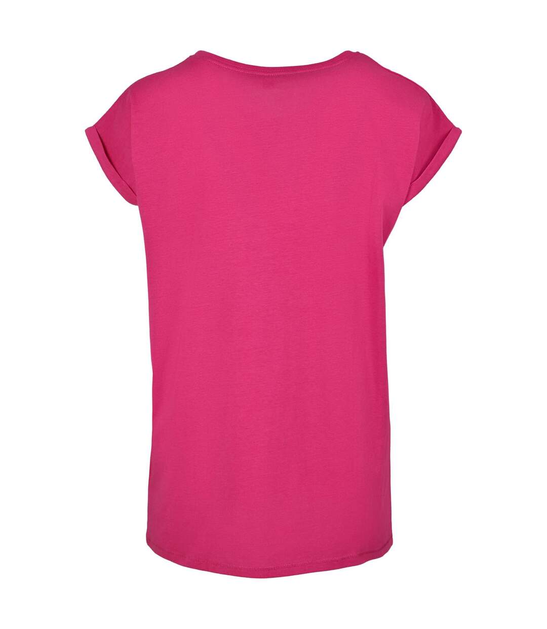 T-shirt Femme Rose Vif Build Your Brand-2