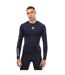 Mens Series-1 Long-sleeved Base Layer Top Navy Skins-1