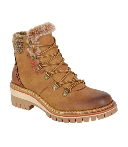 Bottes Teodora Femme Brun Clair Cipriata