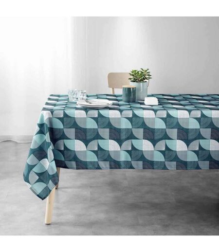 Nappe Imprimée Ambroise 145x240cm Pétrole