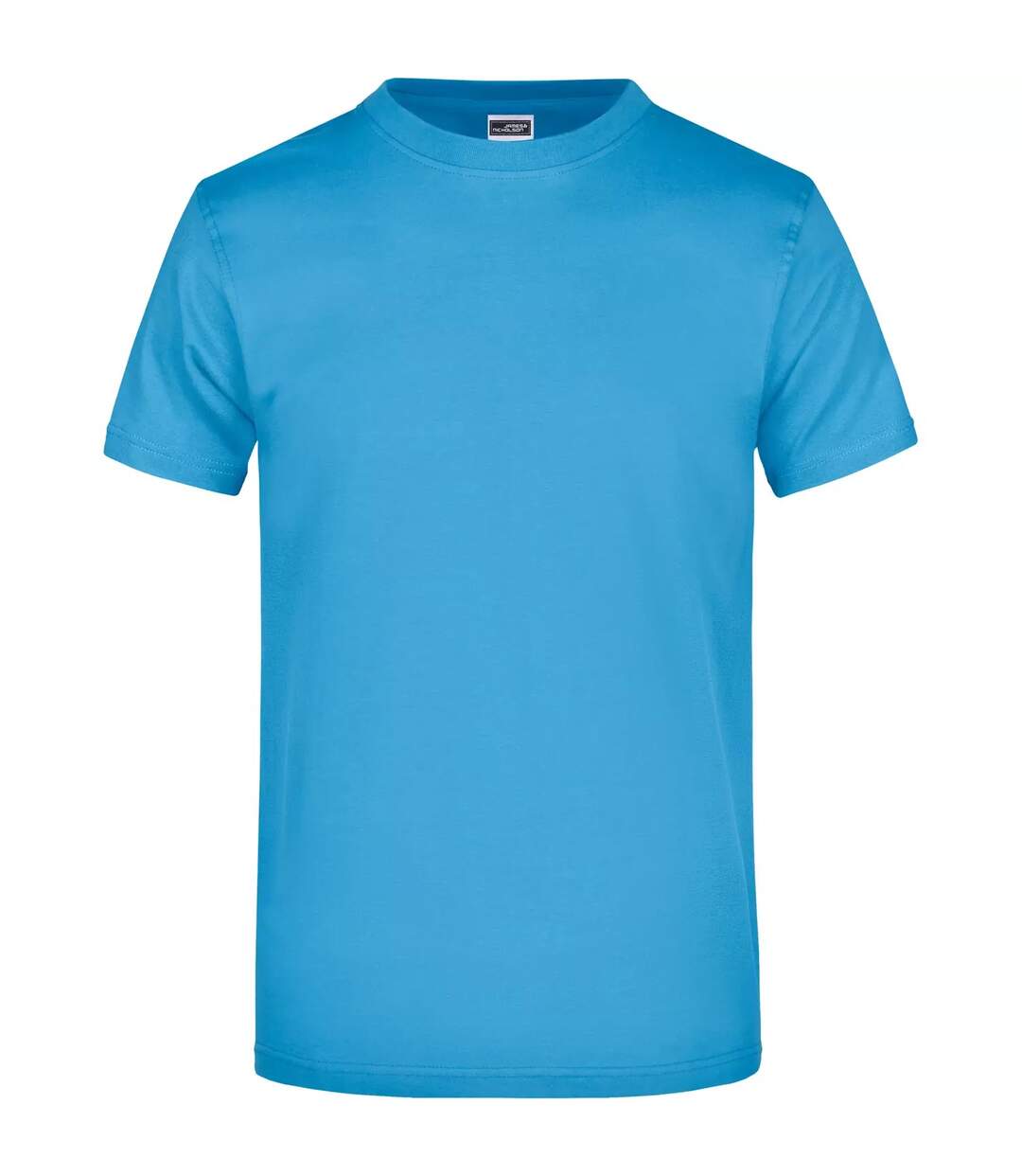 T-shirt Adulte Turquoise Pâle James And Nicholson-1