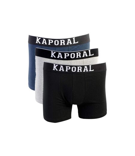 Lot De 3 Boxers Logo Quad  -  Kaporal