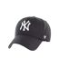 Casquette De Baseball Motif/style New York Yankees Mlb Noir Blanc 47-1
