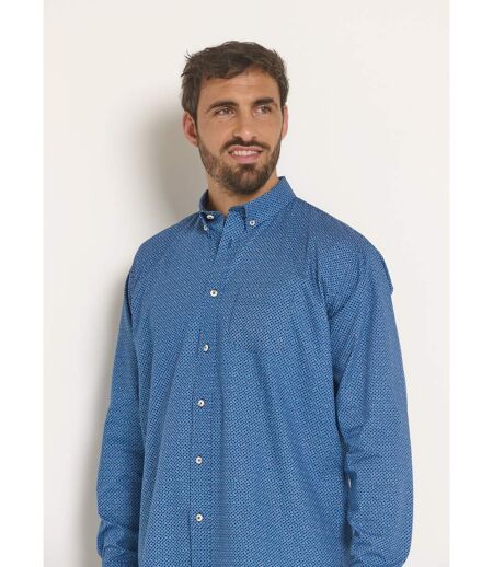 Chemise fantaisie manches longues coton