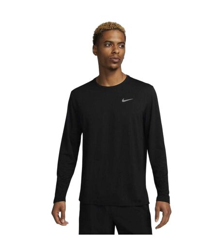 Haut Course À Pied Miler Homme Noir Nike