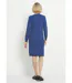 Robe-pull col montant détails côtelés perlés-2