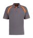 Kustom Kit Oak Hill - Polo à manches courtes - Homme (Gris/Orange) - UTBC616