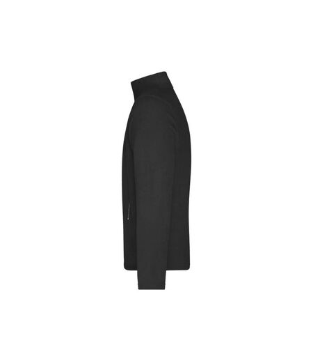 Veste Polaire Homme Noir James And Nicholson