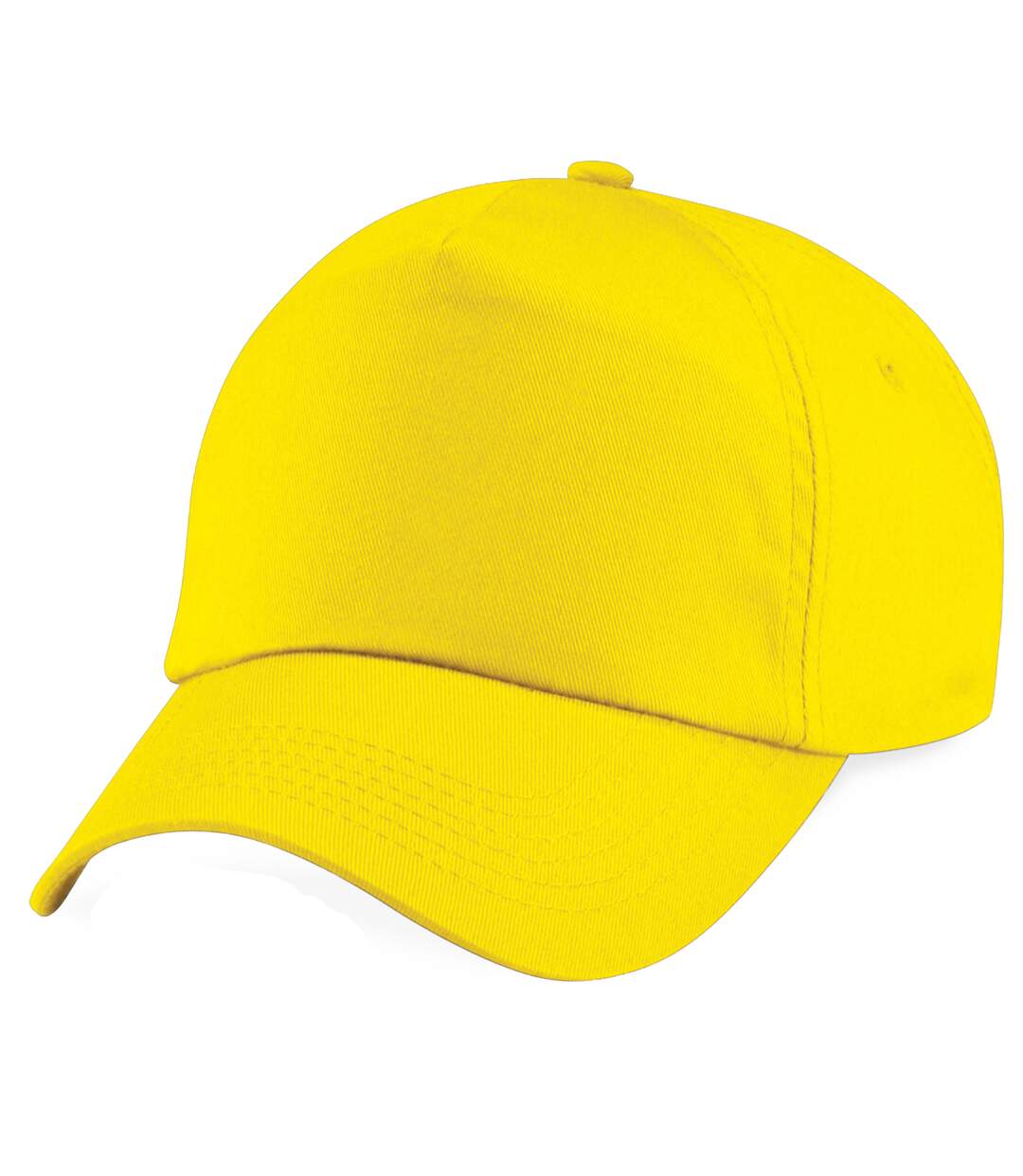 Casquette baseball adulte unisexe jaune Beechfield