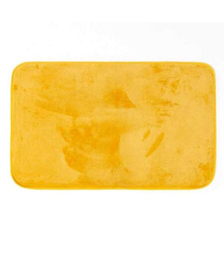 Tapis Uni en Flanelle Flanou 50x80cm Jaune