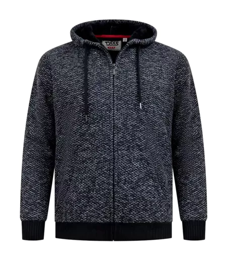 Veste À Capuche D555 Fareham Homme Noir Noir Duke