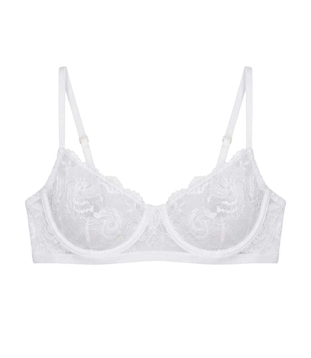 Womens/ladies Ophelia Bra White Jack Wills-2
