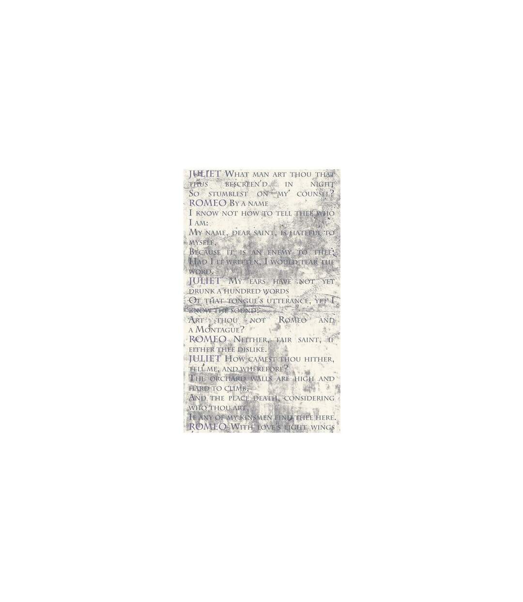 Papier Peint Shakespeare's Lovers 50x1000cm-2