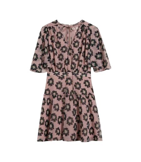 Robe Courte Motif/style Floral Femme Rose Ted Baker