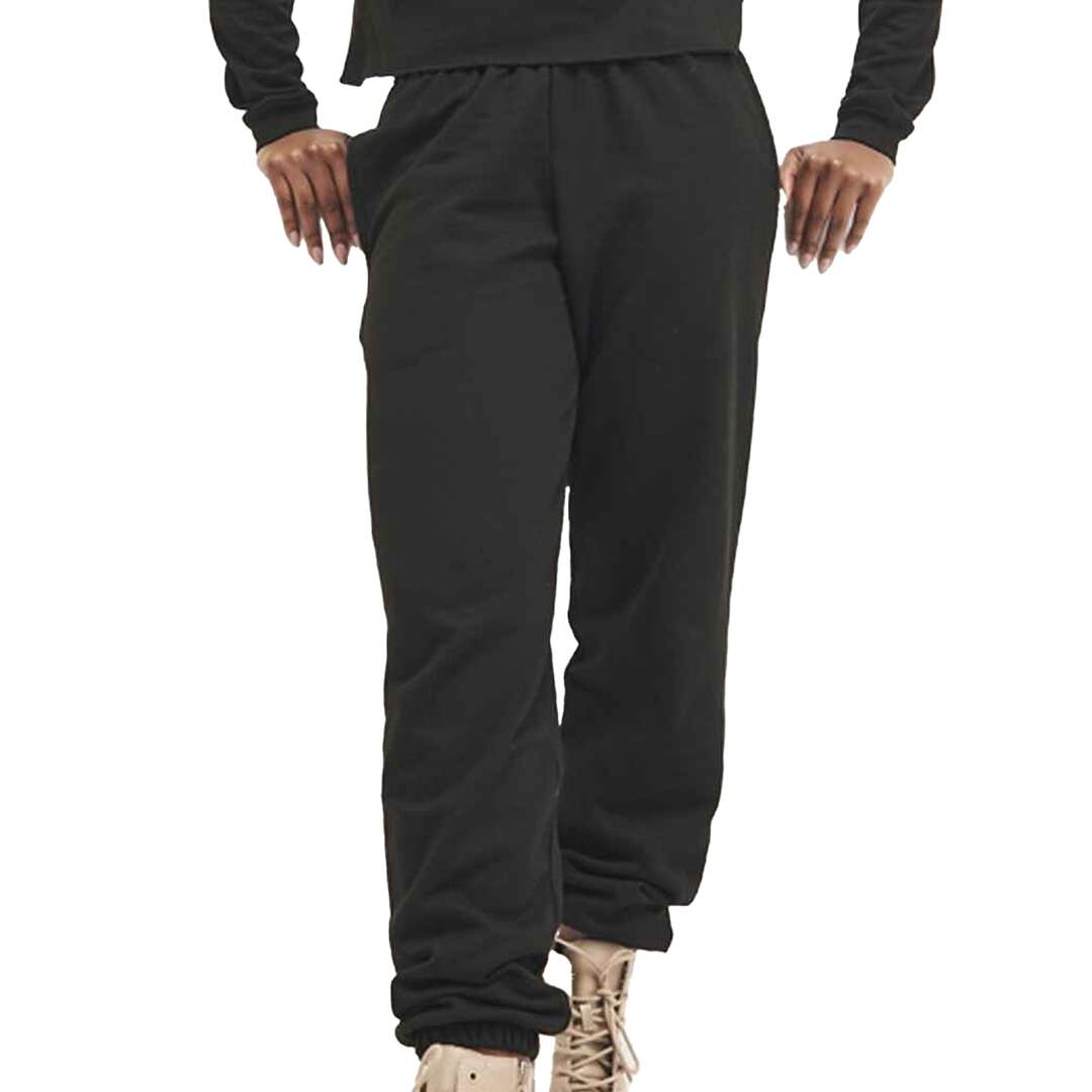 Pantalon de jogging college homme noir vif Awdis-2