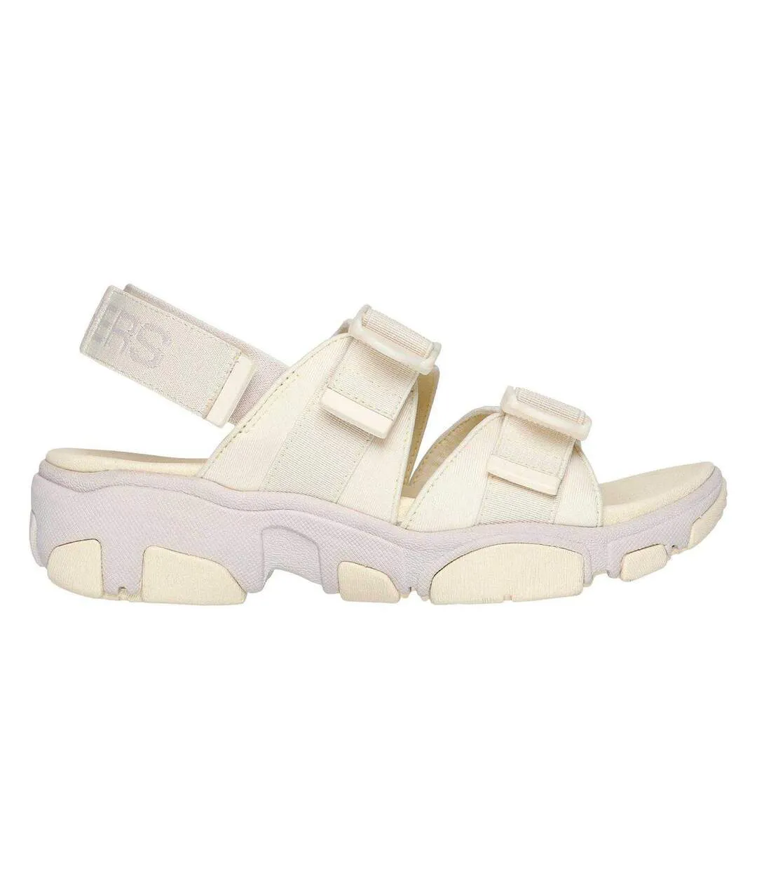 Sandales Femme Jaune Skechers-3