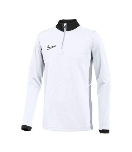 Childrens/kids Dri-fit Academy 25 Drill Top White Nike